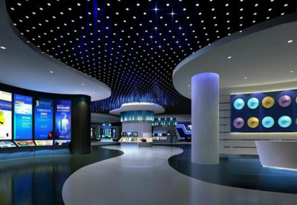 深展廳設計公司來體現公司的文化以及品牌形象效果